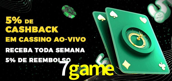 Promoções do cassino ao Vivo 7game